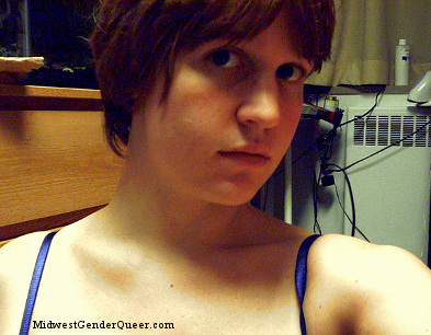 Freshmen year of college, 2002: My first solo lingerie shoot. For many years I saw this picture as being very representative of what I like about how I looked.